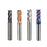 XUHAN Longth Corner Radius End Mill CNC R Bullnose Cutter Tungsten Carbide Steel Metal Router Tool 4 Flutes R0.5 R1 Surface Machining