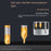 High-Quality Center Drill Bit - 60 Degree Titanium Coated Center Drill Bit, Full Grind HSS Spiral Coated Centering Drill A1-A6