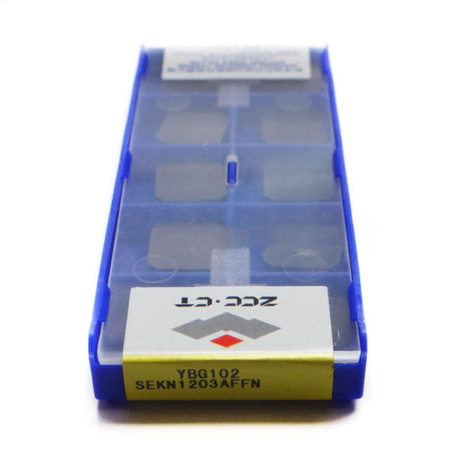 1BOX CNC Lathe Cutting Tool Milling Cutter  100% Original ZCC•CT  Carbide inserts    SEKN1203AFFN YBG102