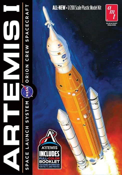 AMT NASA Artemis-1 Rocket Plastic Model Kit, 1/200 Scale
