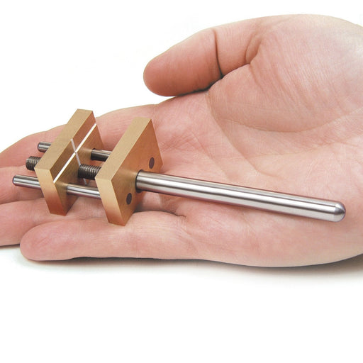 Micro-Mark Brass Mini Vise, 1-1/2 Inch Capacity