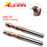 HRC55 2mm End Mill Keyseat Milling Cutter Alloy Coating Tungsten Steel Cutting Tools CNC Maching Metal Endmil 2Flutes