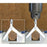 Center Finder with 3/8" Diameter x 1-1/2" Long Shank