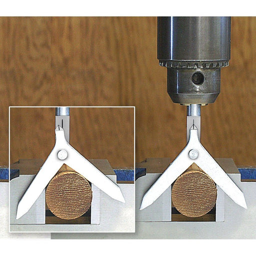 Center Finder with 3/8" Diameter x 1-1/2" Long Shank