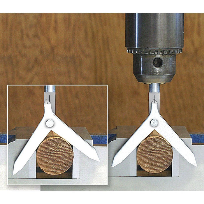 Center Finder with 3/8" Diameter x 1-1/2" Long Shank