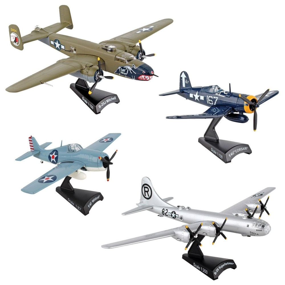 Daron® "Micro-Mark Series" Pacific Theatre Postage Stamp Plane Collection