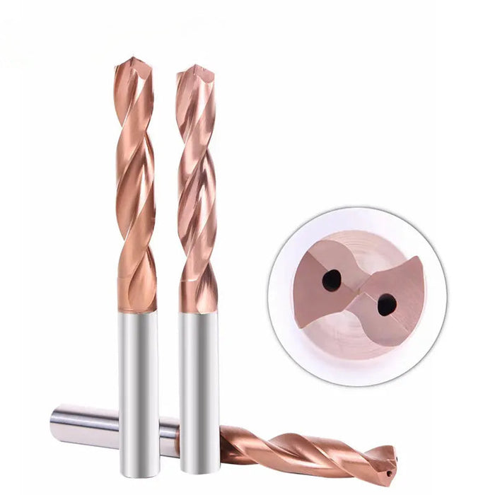 3D Internal cooling bit 3-12mm d6 d8 CNC High hard coating Tungsten carbide bit High efficiency wear-resistant cooling drill