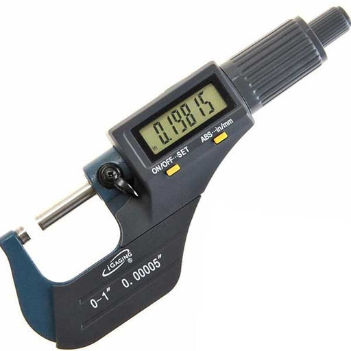 iP40 EZ Data Digital Micrometer by iGaging, 1 Inch Capacity