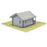 Drayton House, N Scale, Laser-Art by Scientific