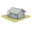 Drayton House, N Scale, Laser-Art by Scientific