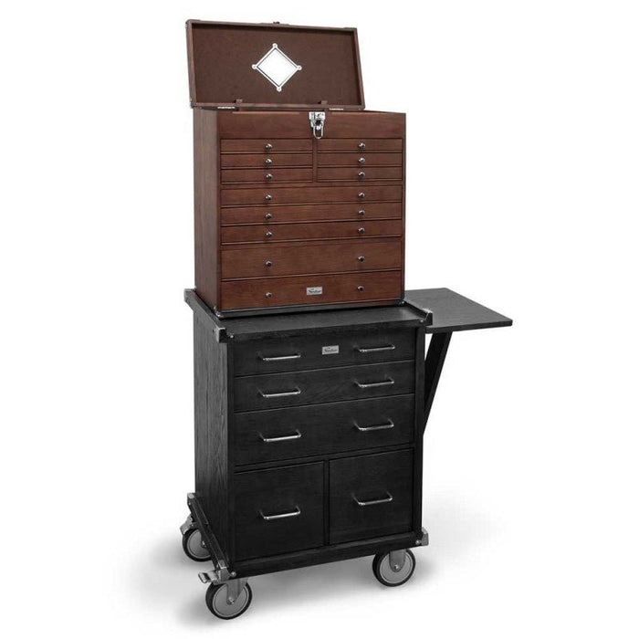 Gerstner International Dark Oak 11-Drawer Chest