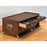 Gerstner International Dark Oak 3-Drawer Mid-Base