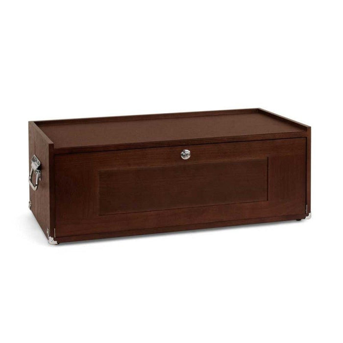 Gerstner International Dark Oak 3-Drawer Mid-Base