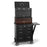 Gerstner International Dark Oak 3-Drawer Mid-Base