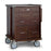 Gerstner International Dark Oak 5-Drawer Roller Cabinet, Extra Large