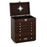 Gerstner International Dark Oak 6-Drawer Chest