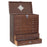 Gerstner International Dark Oak 11-Drawer Chest