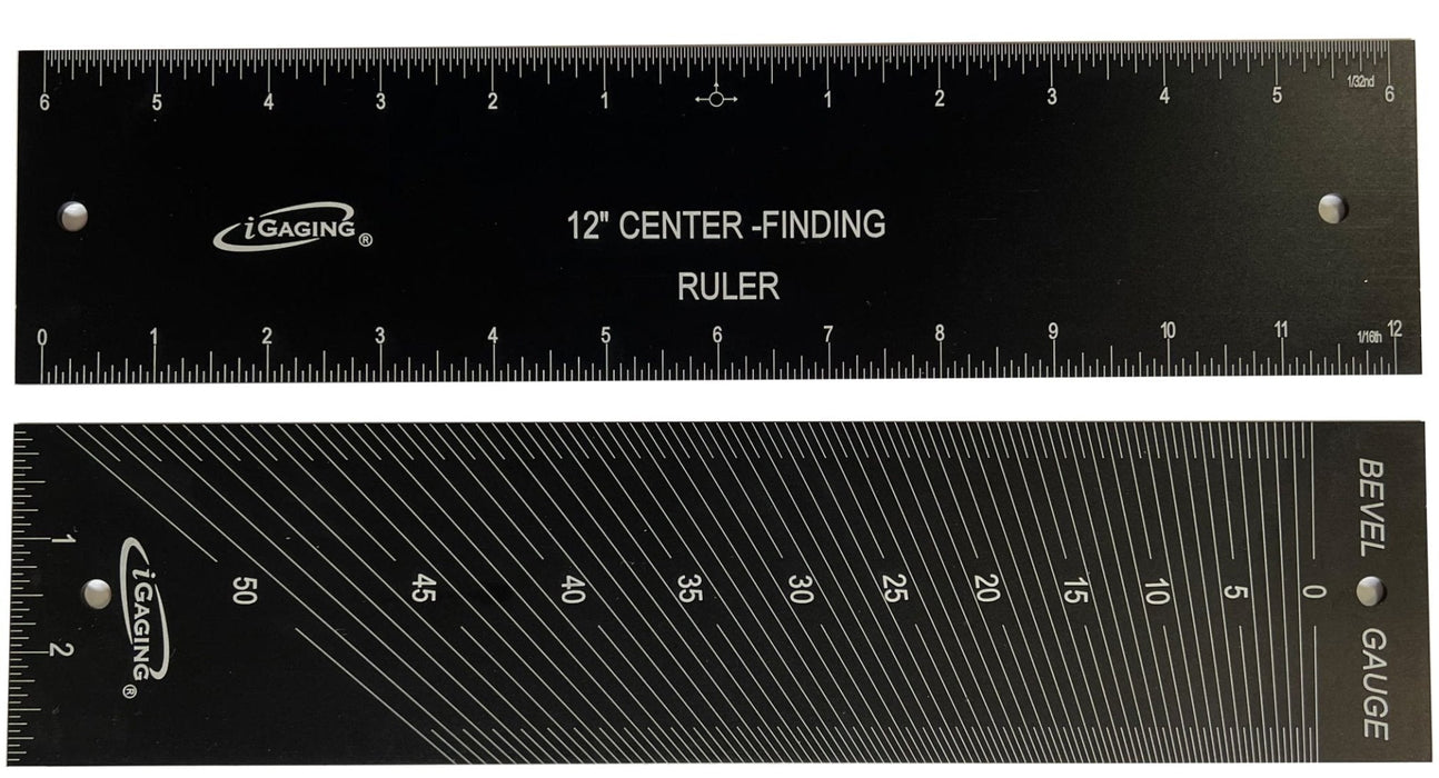 iGaging® Heavy Duty Center Finder Ruler