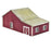 Horse Stable, HO Scale, By Scientific