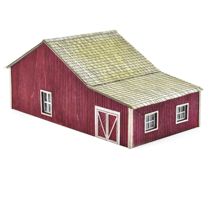 Horse Stable, HO Scale, By Scientific