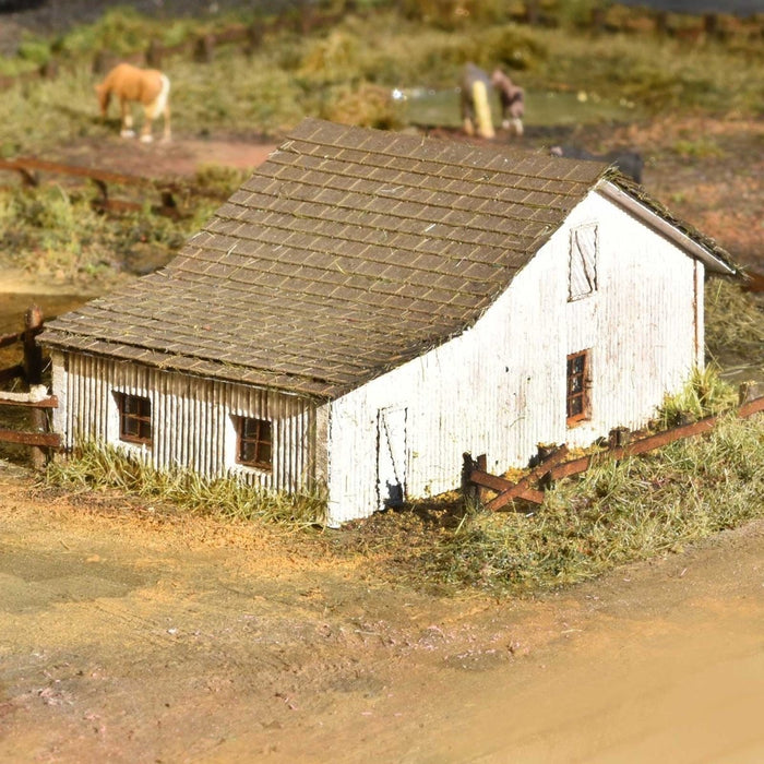 Horse Stable, N Scale, By Scientific