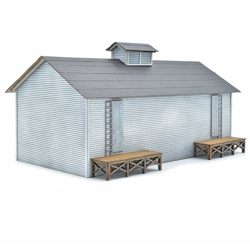 Ice House, HO Scale, Laser-Art by Scientific