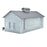 Ice House, HO Scale, Laser-Art by Scientific