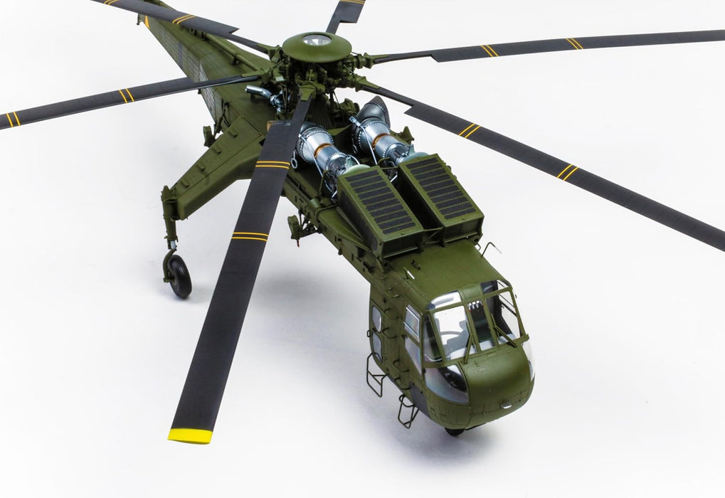 ICM Sikorsky CH-54A Tarhe U.S. Heavy Helicopter Plastic Model Kit, 1/35 Scale