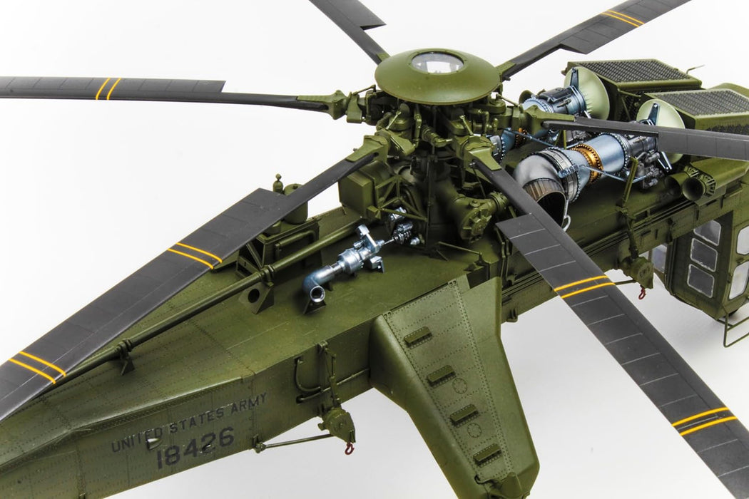 ICM Sikorsky CH-54A Tarhe U.S. Heavy Helicopter Plastic Model Kit, 1/35 Scale