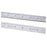 6 Inch Metal Ruler / Machinist's Scale 8th's, 16th's, 32nds & 64th's