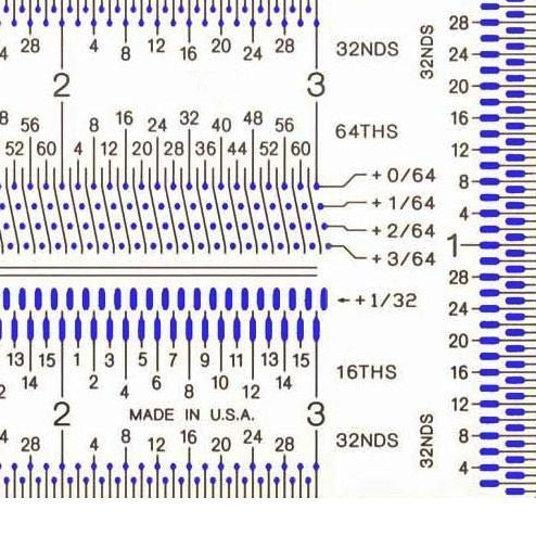 INCRA® Imperial Precision Tiny T-Rule, 3 Inch
