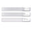 Infini Model 3-piece Clear File System, Large