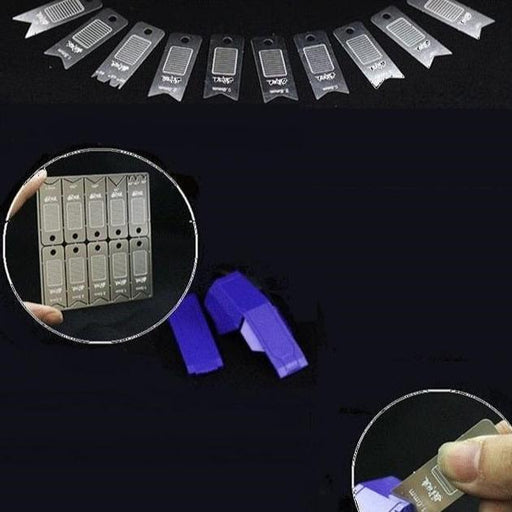 Infini Model Metal-Etched Beveling Shapers, 10-Pack