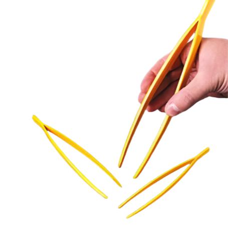 Jumbo Plastic Tweezers (Set of 3)
