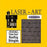 Laser-Art by Scientific HO Scale Paper Roofing Shingles - Shake Style (6 pack)