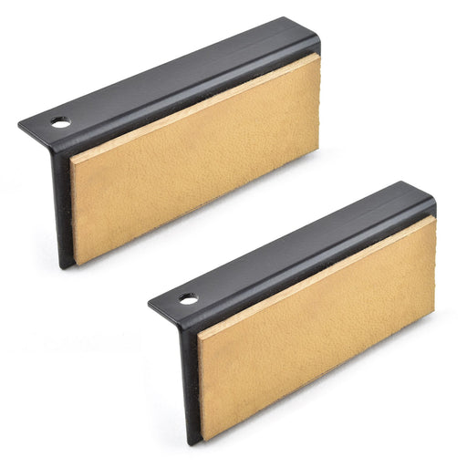 Leather-Lined Gentle Jaws for Vises, Set of 2