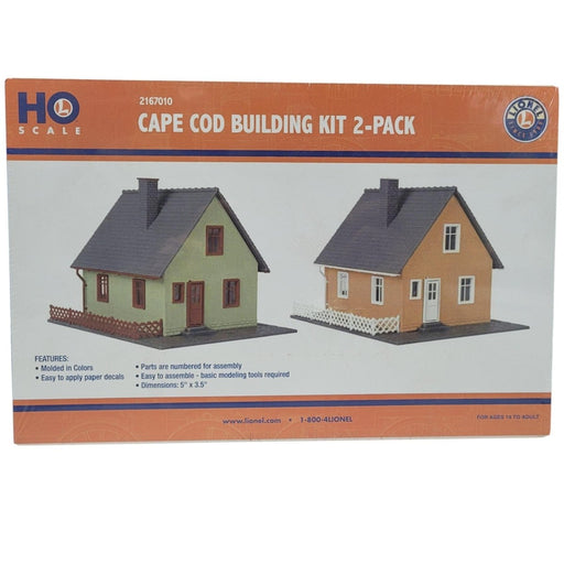 Lionel Cape Cod Building Kit 2-Pack, HO Scale
