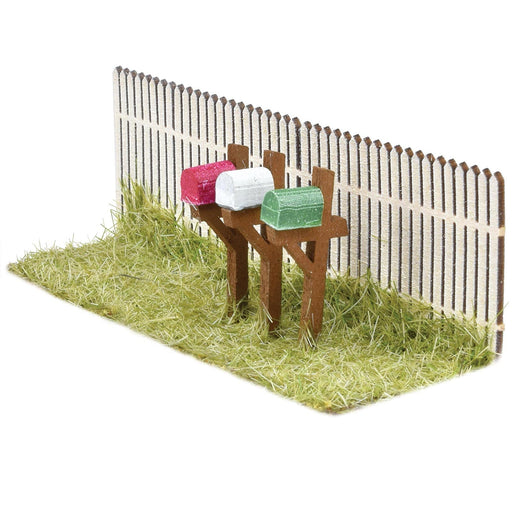 O Scale Mailboxes by Scientific – 7 Pieces