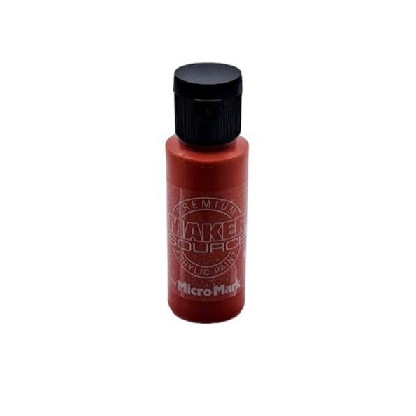 Makersource Acrylic Paint by Micro-Mark, Burnt Sienna, 60ml
