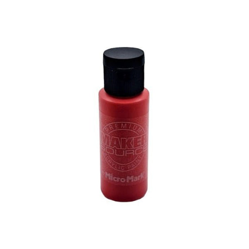 Makersource Acrylic Paint by Micro-Mark, Crimson Red, 60ml