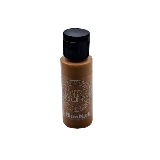 Makersource Acrylic Paint by Micro-Mark, Raw Sienna, 60ml