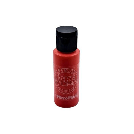 Makersource Acrylic Paint by Micro-Mark, Scarlet Red, 60ml