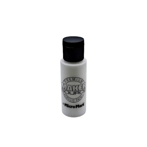 Makersource Acrylic Paint by Micro-Mark, Titanium White, 60ml