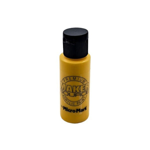 Makersource Acrylic Paint by Micro-Mark, Yellow Ochre, 60ml