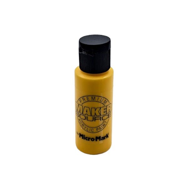 Makersource Acrylic Paint by Micro-Mark, Yellow Ochre, 60ml