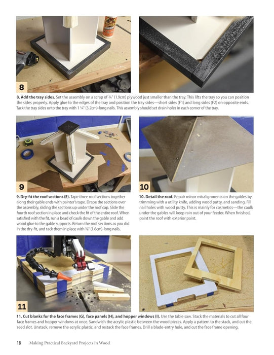 Making Practical Backyard Projects in Wood: Beautiful Things to Make in a Weekend, Including Ready-to-Use Plans & Patterns Book