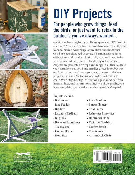 Making Practical Backyard Projects in Wood: Beautiful Things to Make in a Weekend, Including Ready-to-Use Plans & Patterns Book