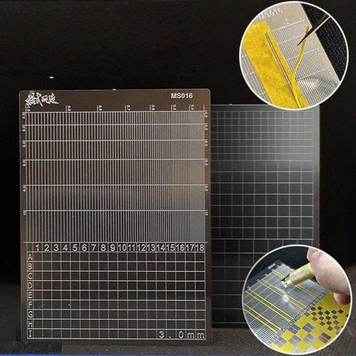 Infini Model Metal-Etched Cutting Mat A for Masking Tape