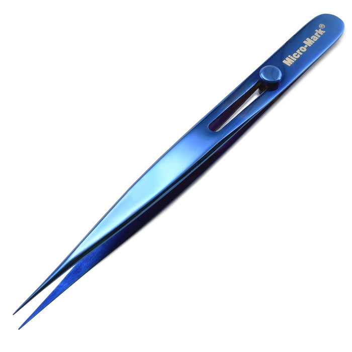 Micro-Mark 15-piece Titanium Tweezer Set