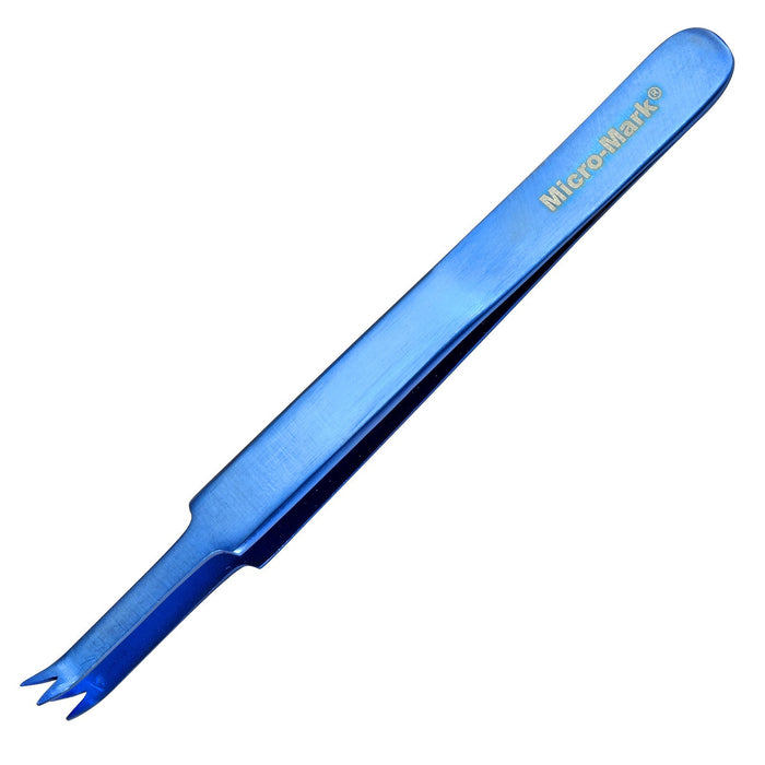 Micro-Mark 15-piece Titanium Tweezer Set